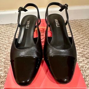 Vaneli Aliz Sling back Pumps
